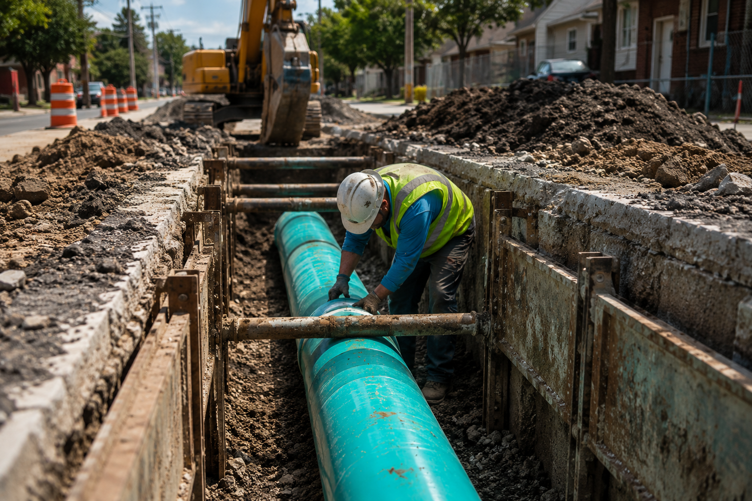 emergency sewer repair vs sewer replacement